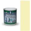 2BM Smalto Sintetico ad Alta Resistenza Avorio Chiaro RAL1015 a Solvente Brillante Inodore, Non Ingiallente, Adatto a Legno, Metallo e Muro, Per Interni ed Esterni | Formato 0,75 lt