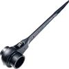 WEDO Chiave a cricchetto da 24-27 mm,Chiave a cricchetto Podger a sgancio rapido per ponteggio Podger,40CRV,lunghezza 355mm,Resistenza all'usura