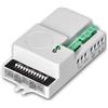 Orno Mini rilevatore di movimento a microonde OR-CR-269 - Rilevatore di presenza a 360° con funzione dimmer, portata 2-16 m, per interni, 1200W/600W, montaggio a soffitto e a parete