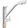 WDRENTOOL Rubinetto 3 in 1 da cucina, girevole a tre vie, con sistema di osmosi per acqua potabile, per rubinetto osmosi
