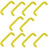 POMOLINE 10 Un. MANIGLIE Mobile Bambino piccolo resine ABS guiallo - Distanza tra le viti 96MM
