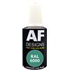 Alex Flittner Designs RAL 6000 verde patina - Penna di riparazione, vernice per ritocco acrilico opaca, 20 ml, per riparazione di legno, metallo, mobili da bagno