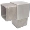 FORNITURE ZAMBON CURVA INOX AISI 316 PER TUBO QUADRO - MISURA 40x40x2