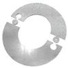 MBM Rosone componibile canna fumaria stufa caldaia pellet acciaio inox D. 80 mm.