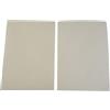 ZYNCUE Fogli isolanti in fibra di ceramica A4, guarnizione isolante ad alta temperatura, foglio di tenuta termica per tubi di canna fumaria (210 mm x 297 mm) (A)