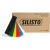 SILISTO Set di blocchi per vetri in plastica, multicolore, 100 x 50 x 1-6 mm, 600 pezzi, distanziatori, piastre di compensazione, piastra di plastica, prodotto in Germania