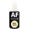 Alex Flittner Designs Pennarello a Vernice RAL 1014 Avorio Opaco 20 ml, per Ritocco Acrilico, Riparazione Legno, Metallo, Mobili da Bagno