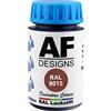 Alex Flittner Designs Penna per vernice RAL 8015 Marrone Castano satinato 50ml per legno, metallo, mobili, bagno, vernice per ritocchi e riparazioni