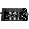 MULTIPICK ELITE 13 Lockpicking Set G-Pro [13 parti | Lame intercambiabili per bastoni a bandiera] Grimaldelli per Serratura - Kit Grimaldelli - Apri lucchetto - Kit Scassinatore - Grimaldello