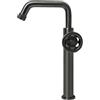 Essebagno Indus Rubinetto per lavabo alto in metallo canna di fucile