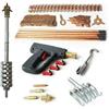 HINOPY Set di attrezzi di riparazione per ammaccature, 86 pezzi, accessori per spotter, attrezzi per la rimozione di ammaccature, per carrozzeria, Dent