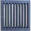 LB METALMECCANICA Griglie 18x18 cm in ghisa per camino LB-GC180180 LB METALMECCANICA