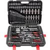 Victoam Set di chiavi a bussola, 216 pezzi, set di attrezzi e punte per cacciavite a batteria, set di attrezzi, valigetta per attrezzi da 1/4, 3/8, 1/2