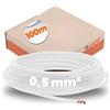 Lapp 4510051 H05V-K 0,5 mm² Bianco - Cavo di Cablaggio Flessibile in PVC | Filo unipolare in rame nudo classe 5 per quadri elettrici e impianti di segnalazione, posa in tubi o canaline