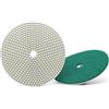 NEFLUM 2 Pz 7 Diamantato Lucidatura Pad 180mm Diamante Mola Per Granito Pietra Di Marmo Uso Bagnato Disco Lucidatura Bianco,Grana 800