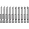 QUARKZMAN 10Pz #1 Punte Cacciavite Phillips PH1 1/4 Gambo Esagonale 2 (50mm) Lungo Acciaio S2 Magnetiche Inserti per Avvitatore per Cacciavite Elettrico Punte Trapano 0.197 (5mm) Asta