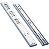 pingping1991 1 Paio Guida per Cassetti Scorrevoli, Acciaio Inossidabile Binari Cassetti Diapositive Guide Telescopiche,per Mobili Bagno Armadi Cassetti,Portata 45kg(Size:30cm/12in)