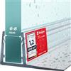 STEIGNER Guarnizione doccia UK02 140 cm (1 pz.) trasparente - Guarnizione box doccia verticale per docce angolari o pentagonali con porta 6-8 mm - Materiale resistente, Perfetta aderenza, Impermeabile
