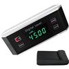 GAIN EXPRESS Digitale Elettronico Inclinometro Angolo Finder Impermeabile IP65 Goniometro Livello Misura Scanalatura a V Magnetico Base Sempre Verticale Lettura