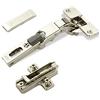 SOTECH 2 x SOTECH cerniere universali Salice con foro a 110° T52 con ammortizzatore per porte arrotondate, in battuta e profilate con altezza piastra trasversale 6 mm