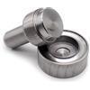 Toplionace Kit di Attrezzi per Punzonatura per Occhielli da 30/40mm con Base, Strumento di Impostazione Rivetto con Occhiello Fai-da-te per Artigianato in Pelle, Tessuto e Carta (40mm)