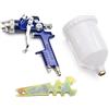 topolenashop PISTOLA AEROGRAFO VERNICIATURA PROFESSIONALE 1.4 SPRAY GUN HVLP H-827 50-70 PSI
