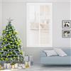 GAIFNAG Zanzariera Finestra 43 x 200 cm Protezione Dalle Zanzare, Easy to Install, Autoadesiva Traspirante Zanzariera Finestra Adesiva per Porta Balcone Soggiorno, Bianco