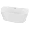 LAVITA Vasca da bagno autoportante Caldera 1600 Acrilico 160x75x58 cm Vasche da bagno Forma rettangolare Moderna vasca in acrilico Autoportante 2 persone 250 L Rivestimento antimicrobico Bianco lucido
