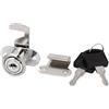 Aexit Armadio per cassettiere Armadietto a doppia porta con serratura a chiave 19 mm x 20 mm Cilindro ID: 855388