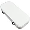 Generic Custodia protettiva per Retroid Pocket 5 console di gioco Scatola di immagazzinaggio antiurto con rivestimento morbido in TPU (bianco)