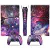 YLMKMVLCZC Pelle Decalcomania Per PS5 Slim Skin Digital Edition Console E Controller Vinyl Cover Skins Wraps Resistente Ai Graffi Compatibile Con 37932 Avvolgimento Della Pelle