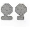 Perfect Part Silicone conduttivo tamponi in gomma per Nintendo DS NDS controller