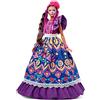 Mattel Barbie - Día De Muertos 2022, Bambola Barbie che Indossa Abito, Scarpe e