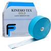 Kinesio Patterson Medical - Nastro per chinesiologia, 5 cm x 31, 5 m, colore: blu/oro
