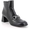 IGI&Co Donna Scarpe 6695600 Tronchetto con Tacco in Pelle Nero Nero 36