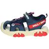 Bull Boys Sandali Sportivi per Bambini con audio Dinosauro T-Rex,Blu Royal,A Strappo,Modello DNCL5060