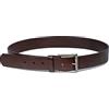 B. Italian Leather Cintura in Pelle di Cuoio per Uomo | Vera Pelle Made in Italy | Pelle Molto Morbida | Cuoio Testa Moro (110)
