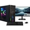 Captiva PC Power Starter R80-007 TFT Bundle (Ryzen 5 5600G/SSD 1TB/32768/DVD-RW/MSI/WLAN/Windows 11 64-bit) -1.000 GB-DVD BURNE