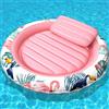 LUVTOY Materassino Mare Piscina con Cuscino Rimovibile e Porta Bicchieri, Materassino Gonfiabile Mare per Adulti e Bambini, Poltrona Gonfiabile Multifunzione, Gonfiabili Piscina
