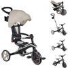 Globber - Triciclo Explorer 4 in 1 - Triciclo pieghevole e scalabile in stile draisiano per tutti - Piccoli da 10 mesi a 5 anni