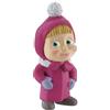 Comansi Masha E Orso CO99802 - Masha Inverno Personaggio in Plastica Rigida
