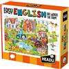 Headu Easy English 100 Words Farm Giocare E Imparare Subito Con Un Metodo Efficace It20997 Gioco Educativo Per Bambini 4-6 Anni Made In Italy