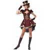 California Costumes Déguisement steampunk bordeaux luxe femme Jadeo