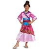 Disguise Disney Princess Mulan Classic Girls Costume, Pink, Medium (7-8)