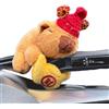 Fmzrbnih Animale di peluche di capibara, peluche di capibara | Copri cintura di sicurezza Decorazione interna per auto | Decorazioni per cruscotto, peluche animali inodore, divertente bambola di peluche Capiba