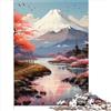 AITEXI Giappone mt fuji Puzzle Giochi educativi Puzzle da 1000 pezzi per adulti Puzzle in legno Regali per ragazzi Decorazione della casa Puzzle Giocattoli （50x75 cm）