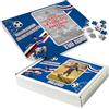 Generico Idea Arredo Casa regalo PAZZLE 2024 SPORT 30x40 cm. 96 Tasselli Personalizzato con Nome e Foto per tifoso Sampdoria Sampdoriano (Orizzontale)