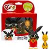 Giochi Preziosi Bing Set 2 Mini Personaggi, Bing e Flop dai Colori Luminosi e Dalle Giuste Dimensioni per le Mani dei più Piccoli, Tutti da Collezionare, per Bambinia Partire dai 18 Mesi, BNG00L02, Multicolore