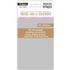 Sleeve Kings Space Alert - Buste per carte (60 mm x 102 mm), confezione da 110, 60 micron