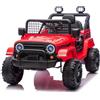LALAHO Mcchina Elettrica Per Bambini 12V, Vel. max. 4,5 km/h Auto Elettrica per Bambini 3-5 Anni, Sospensioni, MP3, Telecomando, Rosso